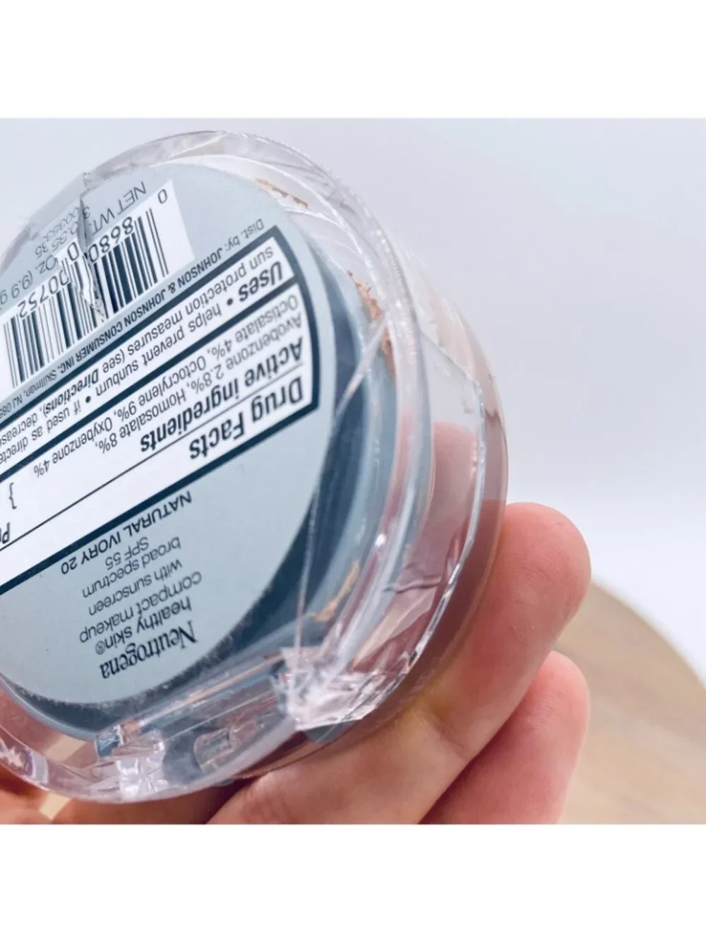 Neutogena Heathy Skin Compact Makeup Spf 55 Natural Ivory 20